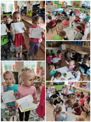 Художественно - эстетическое развитие. Рисование."Празднично украшенный дом" Художественно - эстетическое развитие. Рисование."Празднично украшенный дом".